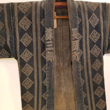 Load image into Gallery viewer, Edo Meiji Era Reversible Indigo Fireman's Jacket