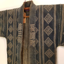 Load image into Gallery viewer, Edo Meiji Era Reversible Indigo Fireman's Jacket