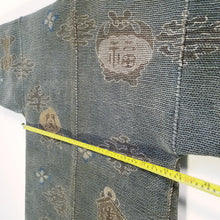 Load image into Gallery viewer, Edo Japanese Lucky Symbol Fireman's Jacket