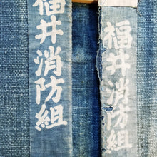 Load image into Gallery viewer, Taisho Era Rare Japanese Indigo Fireman's Tobikuchi Axe Jacket (temporary NA)