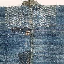 Load image into Gallery viewer, Sakiori Weave Hemp Boro Farmer's Jacket (temporary NA)