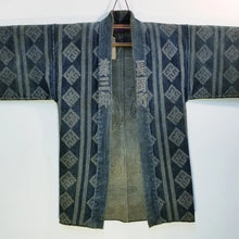 Load image into Gallery viewer, Edo Meiji Era Reversible Indigo Fireman&#39;s Jacket