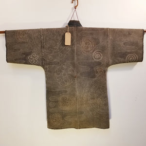 Edo Meiji Era Reversible Indigo Fireman's Jacket