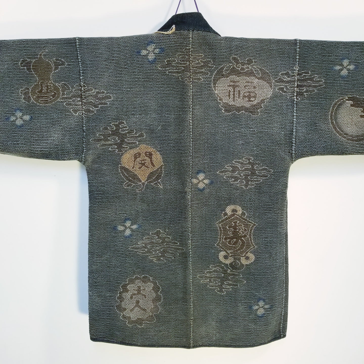Edo Japanese Lucky Symbol Fireman's Jacket