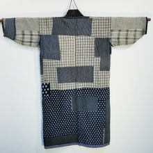 Load image into Gallery viewer, Patchwork Indigo Farmer Boro Noragi Jacket (temporary NA)