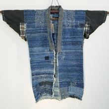 Load image into Gallery viewer, Sakiori Weave Hemp Boro Farmer&#39;s Jacket (temporary NA)