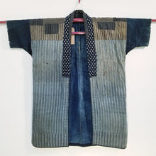 Load image into Gallery viewer, Noragi Sashiko Short Sleeves Noragi with Patches