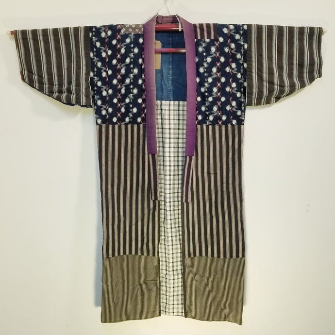 Folk Style Aizome Kasuri Ikat jacket