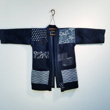 Load image into Gallery viewer, Kendo 1970s Indigo Patchwork Jacket