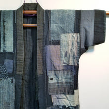 Load image into Gallery viewer, Patchwork Boro Reversible Sashiko Noragi Field Jacket