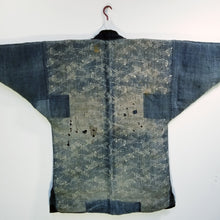 Load image into Gallery viewer, Noragi ~ Patched workcoat Hemp &amp; Cotton Katazome Farmer&#39;s Jacket