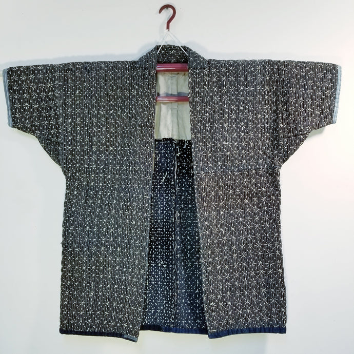 Noragi Sashiko Stitched Farmer's Jacket (temporary NA)