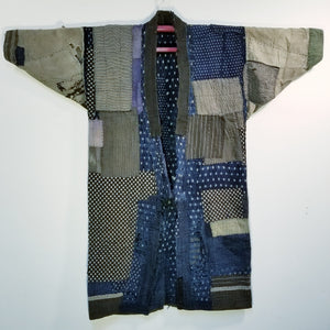 Patchwork 1920s Boro Farmer's Noragi Jacket (temporary NA)