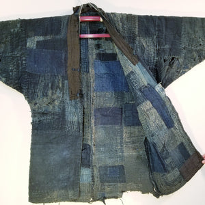 Patchwork Boro Edo Reversible Winter Noragi Jacket (temporary NA)