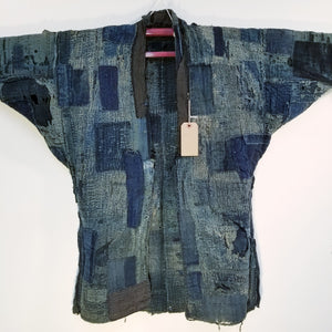 Patchwork Boro Edo Reversible Winter Noragi Jacket (temporary NA)