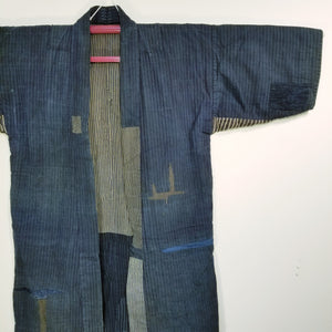 Noragi Boro Patchwork Folk Style Jacket Reversible (temporary NA)