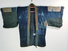 Load image into Gallery viewer, Noragi Boro Aizome Historical Drama Stage Costume Reversible Jacket