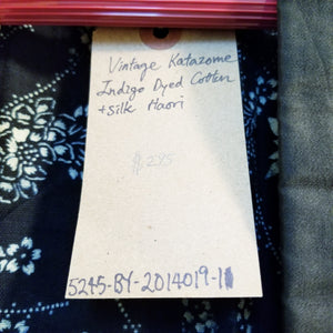 Noragi katazome Cotton Silk Haori