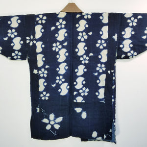 Noragi Antique Aizome Shibori Farmer's Jacket