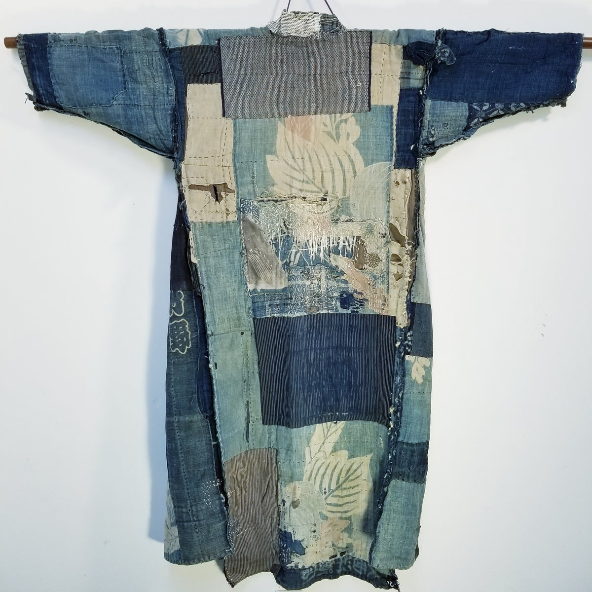 Patchwork Northern Japan Sashiko Tsutsugaki Boro Jacket (temporary NA ...